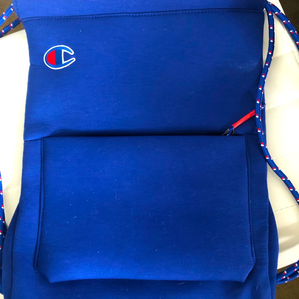 Champion Backpack Weekender Bag.  Soft.  Drawstrings